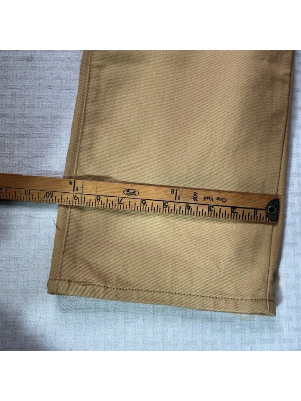 Hova Mens Camel Straight-Leg Jeans Size 44 New With Tags - Picture 11 of 11